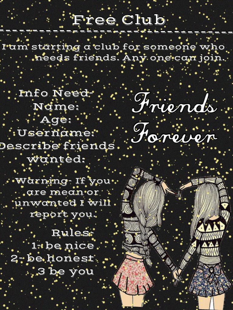 Friends
Forever