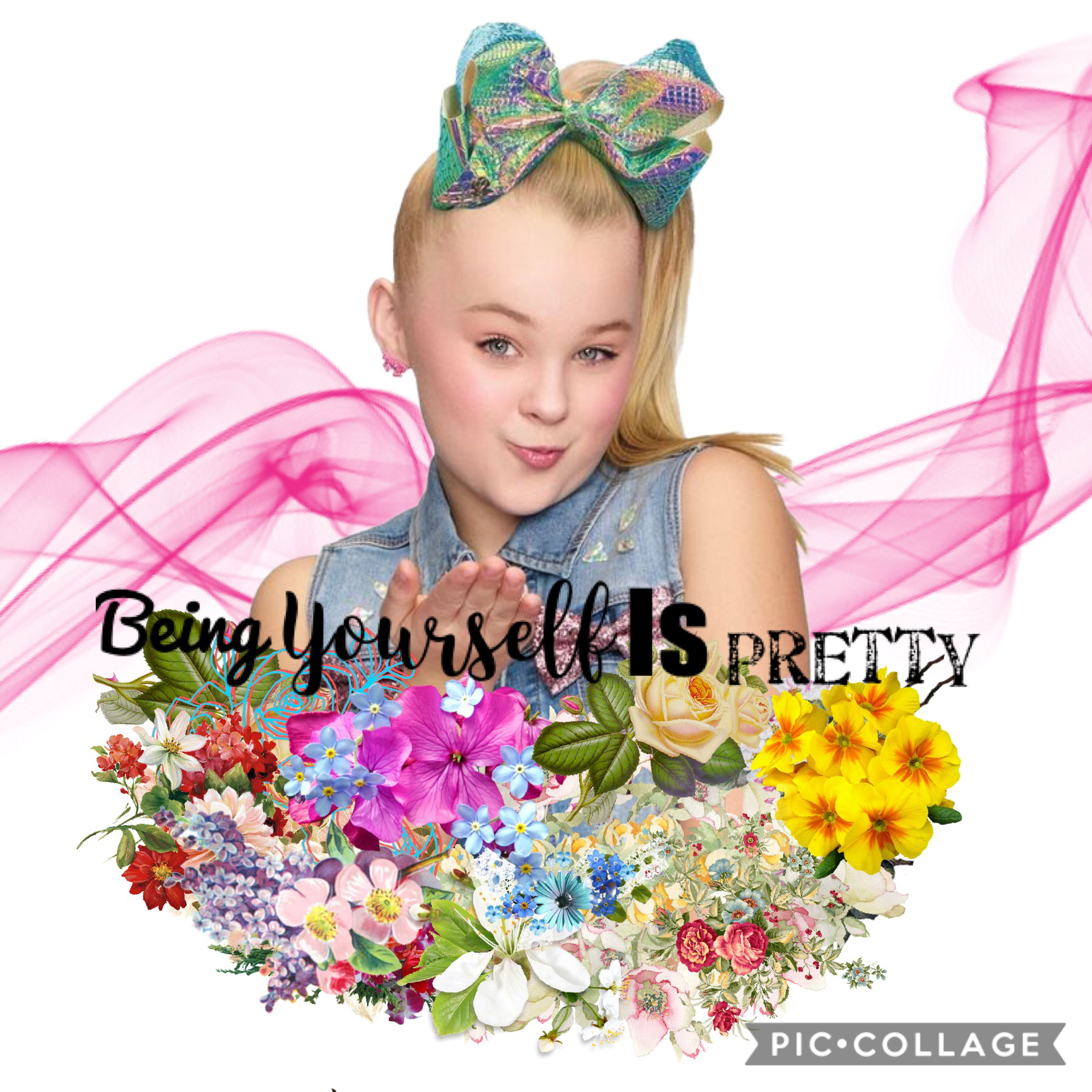 Tap
 
QOTD: which emoji 🌼 or 🦋
AOTD: 🌼
This collage is inspired by foxygirl22 
Sorry I haven’t been very active it was because of school and homework also have a great day!❤️