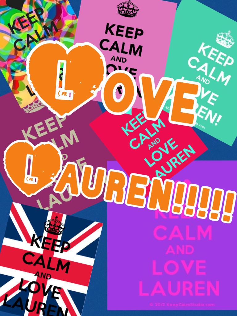 Love Lauren!!!!!