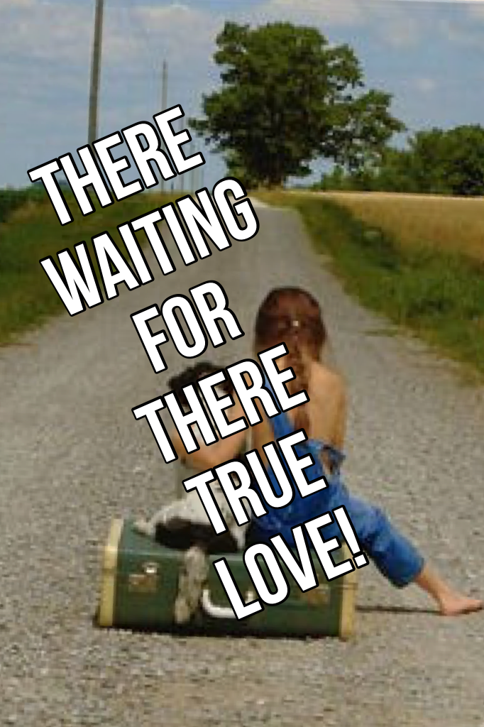 There waiting for there true love!