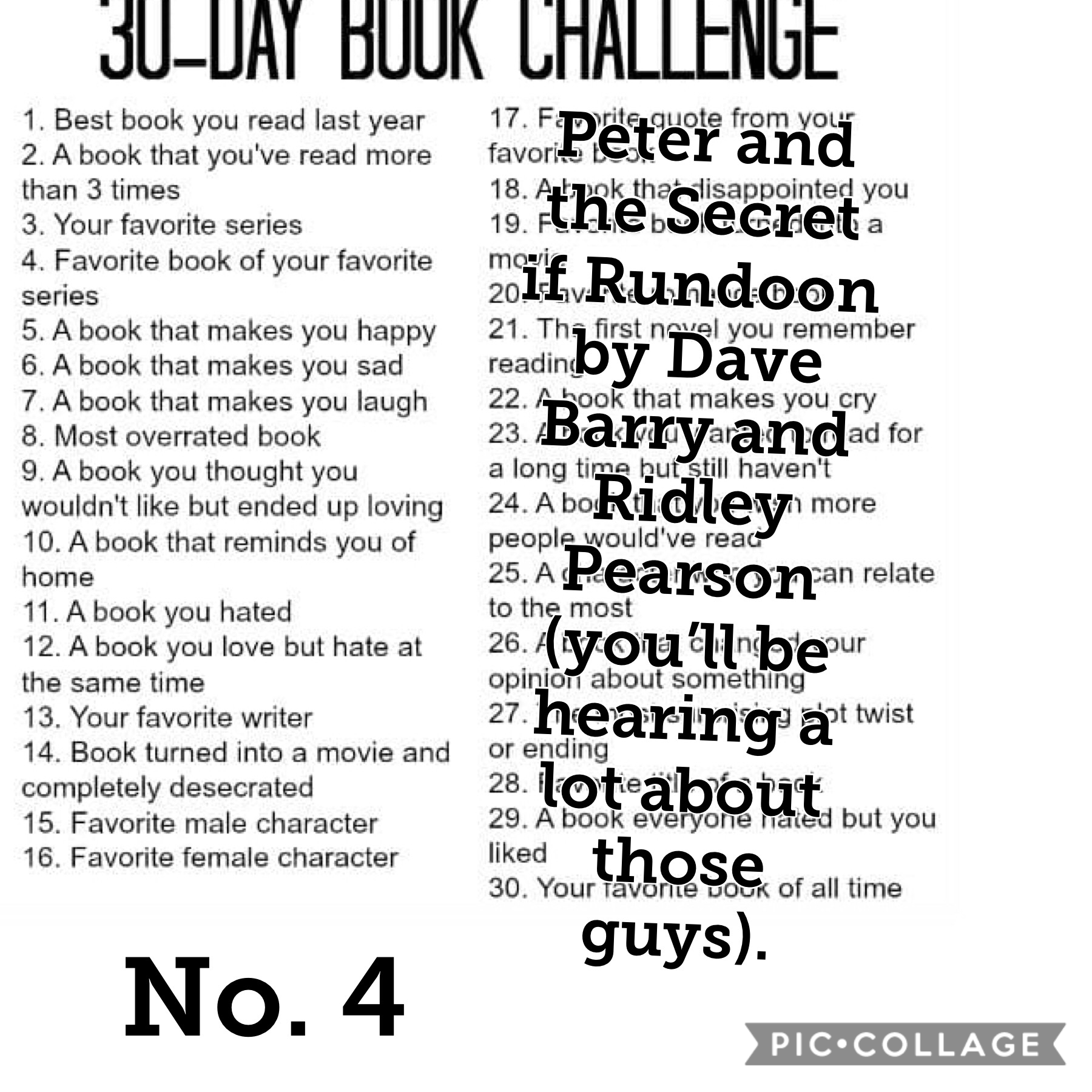 Also Peter and the bridge to neverland. If we’re counting a completely other series then my other favorite series is Harry Potter and my fave book’d be.... Half-Blood Prince :)