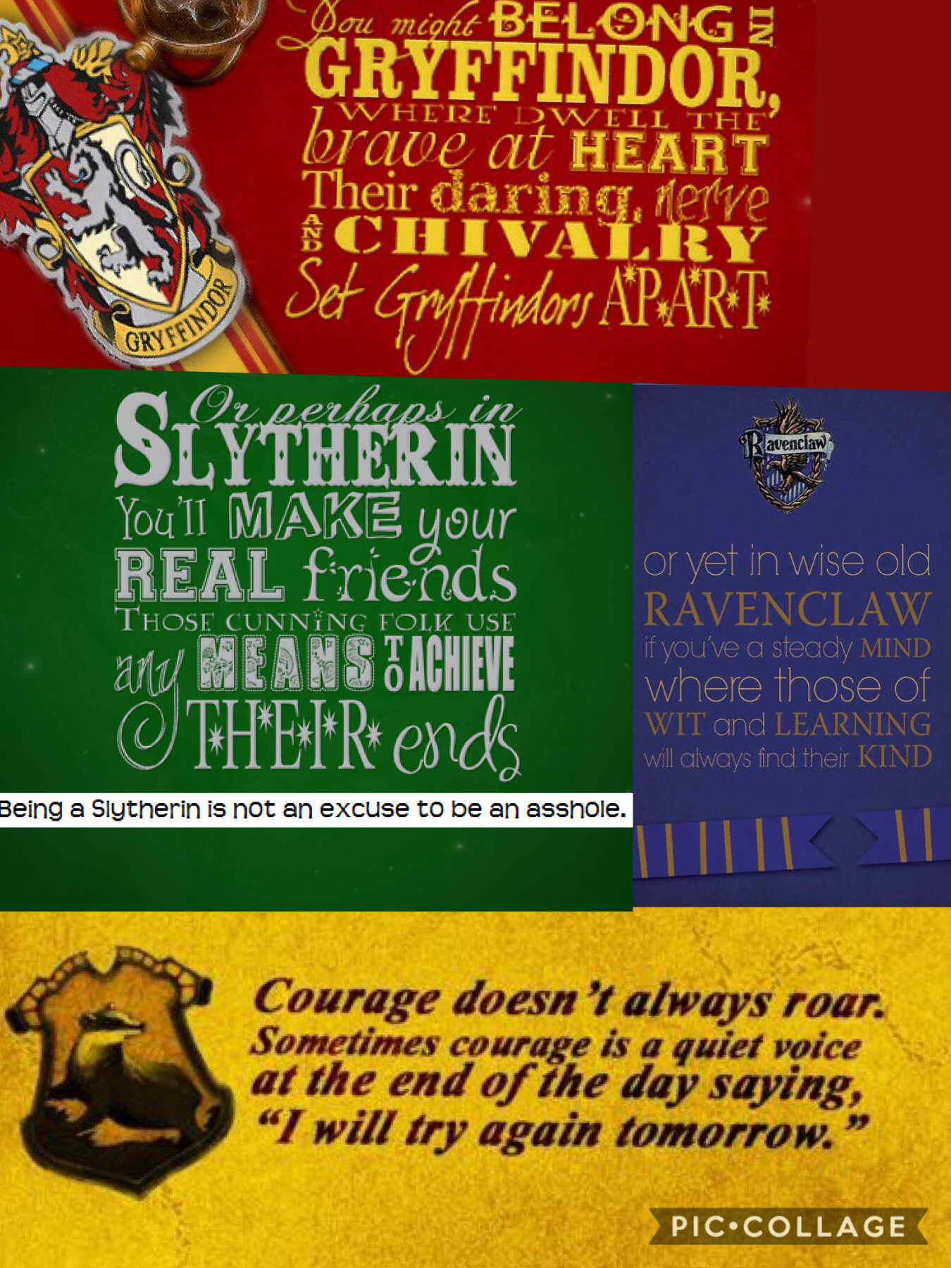 What is your Harry Potter house I am a griffindor.