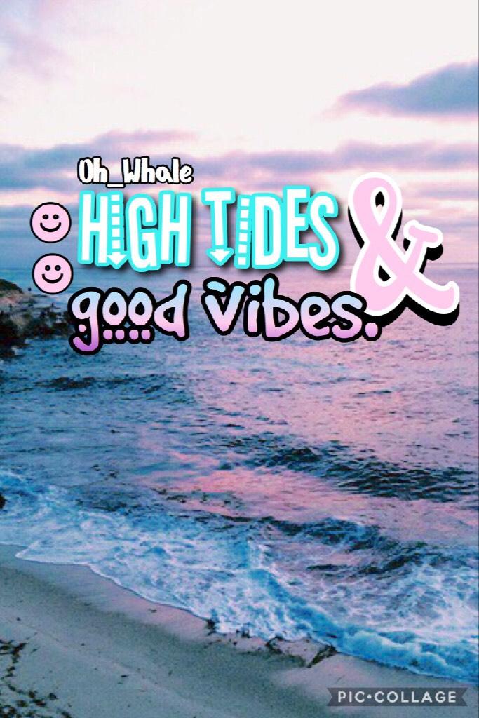 High tides and good vibes 🌊🤙