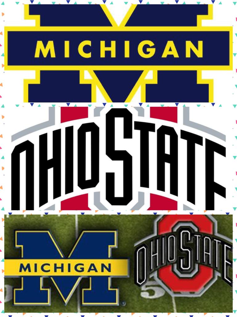Comment if you like Ohio state or Michigan 