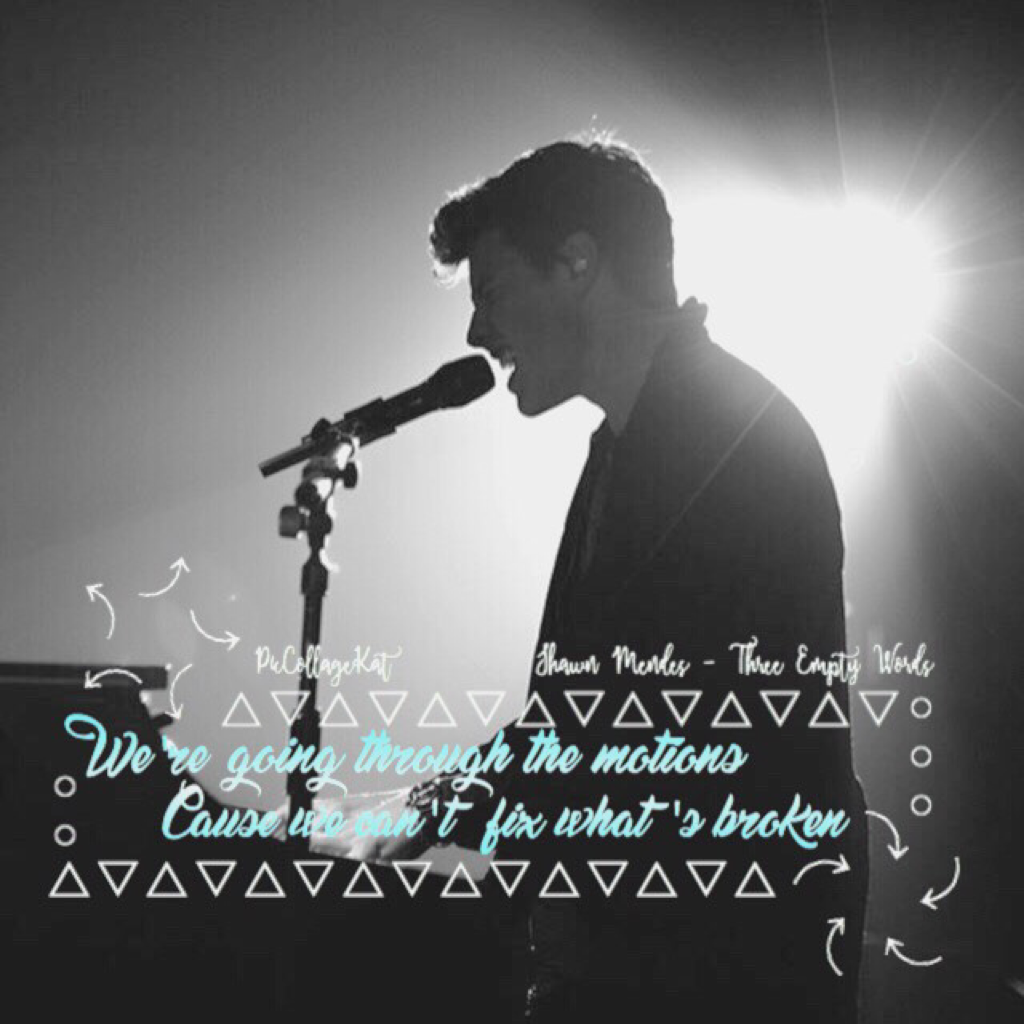 Three Empty Words • Shawn Mendes series -PCKat