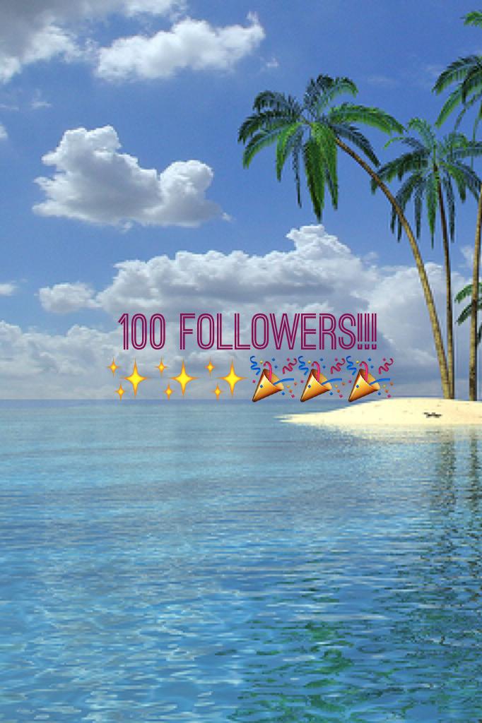 🎉PLEASE READ🎉
I hadn't posted in so long that I missed hitting 100 followers!!!🎉🎉 that's crazy!! Make sure to look out for a shout out collage!!😘