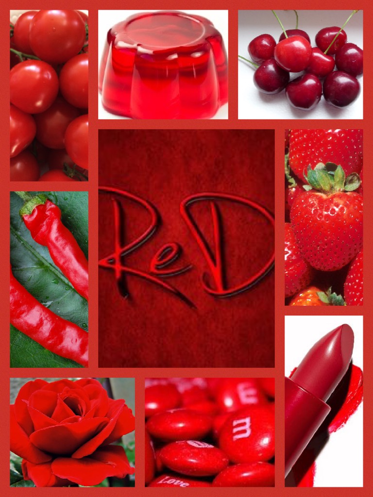 Red things
