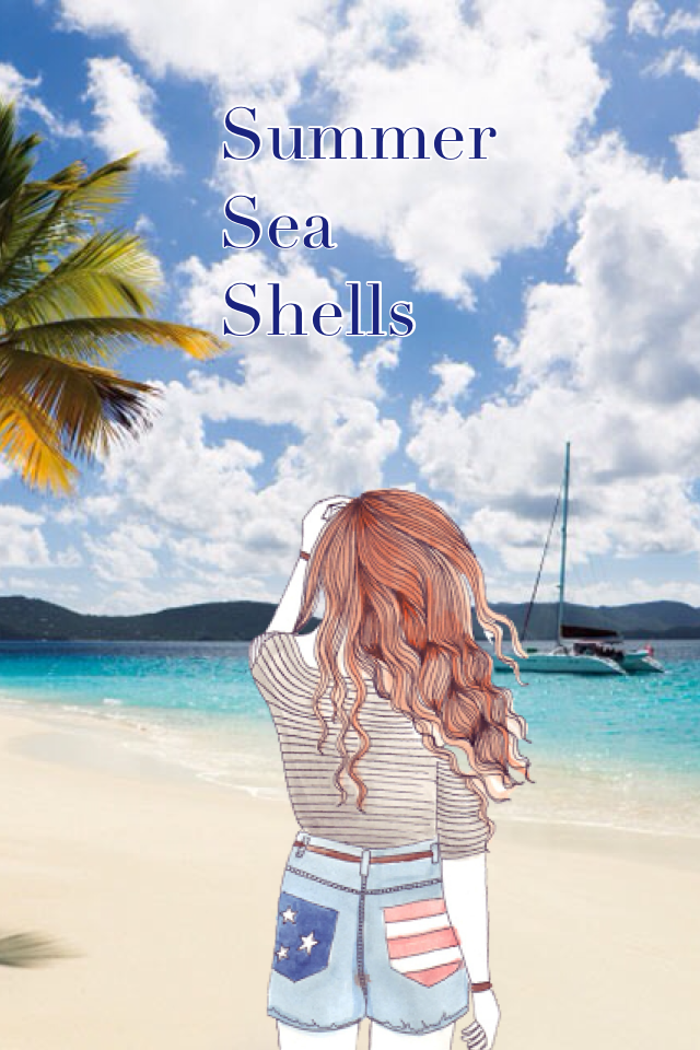 Summer, sea, shells! 🐚
