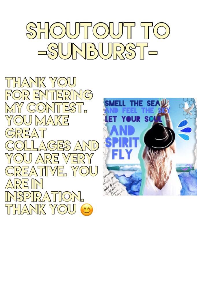 Shoutout to -SunBurst-