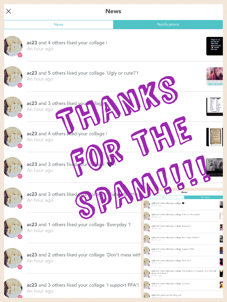 Thanks for the spam!!!!