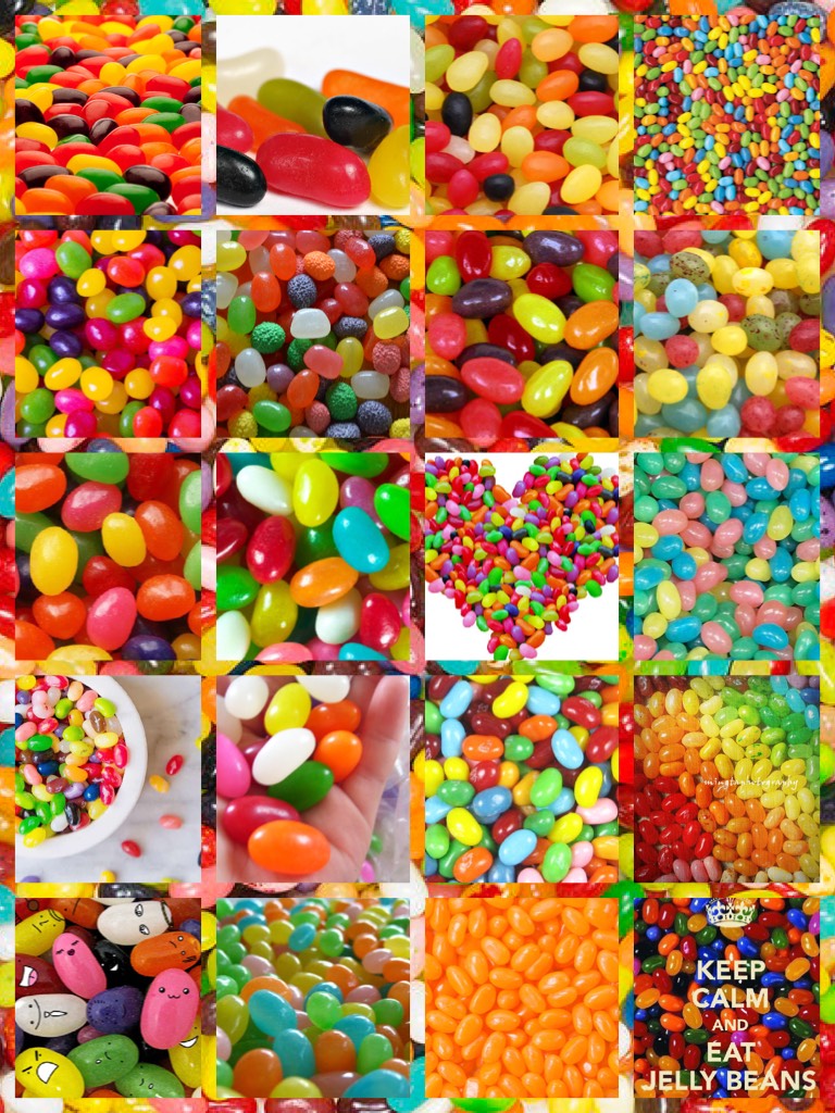 I'm in a jelly beans mood. Just me. Oh, maybe it is because Easter.