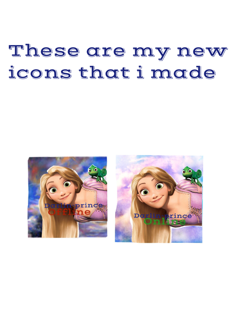 These are my new icons that i made