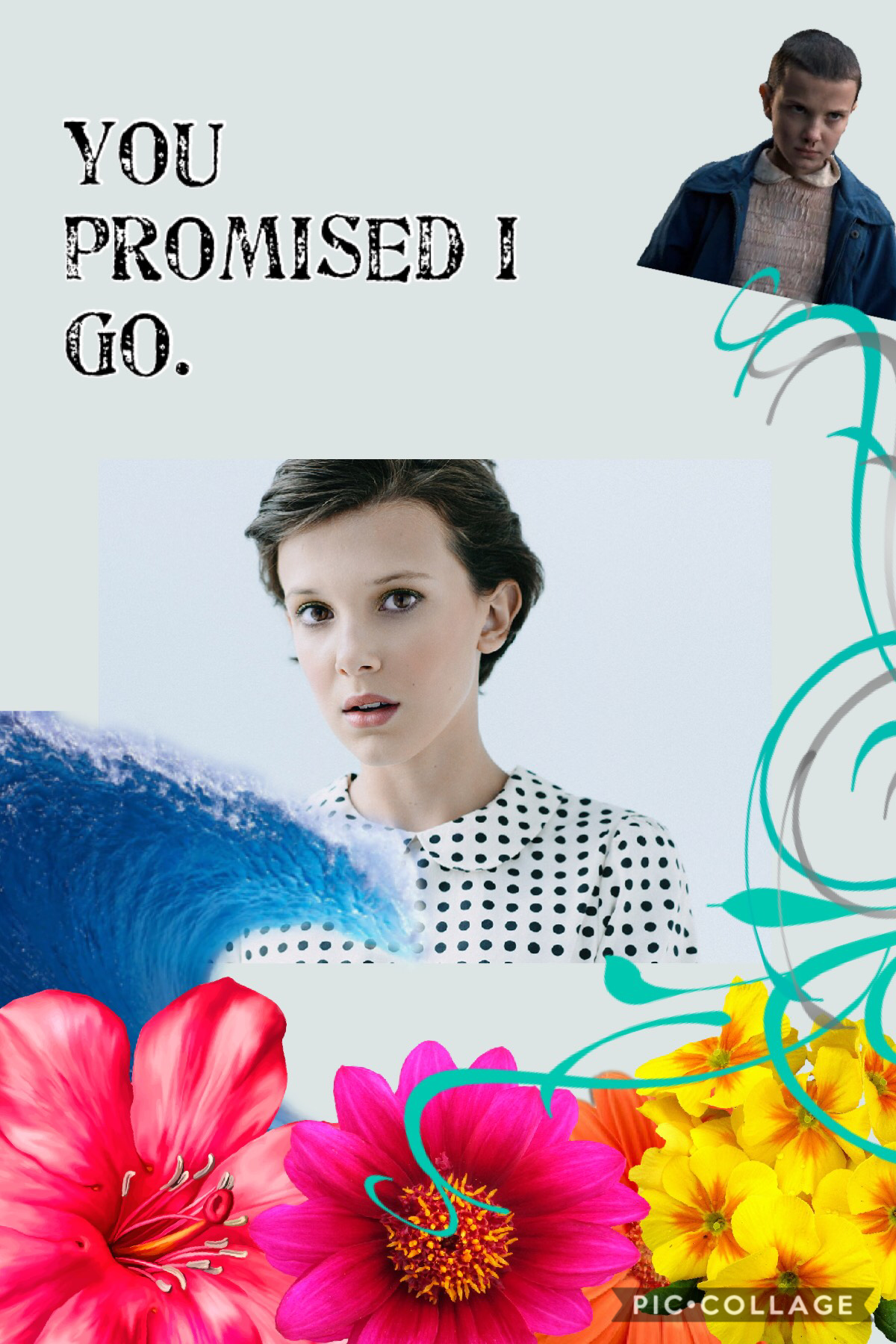 you promised i go