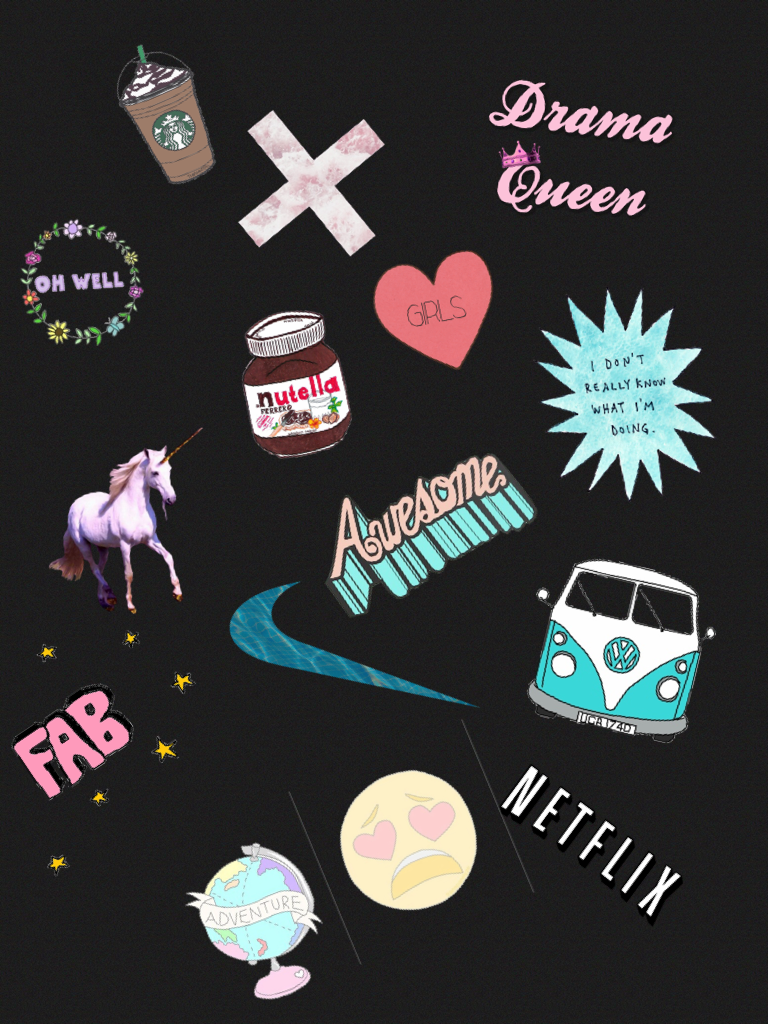 Only for you to now these are all the things that I love 
✨😍💁🏼🦄💩