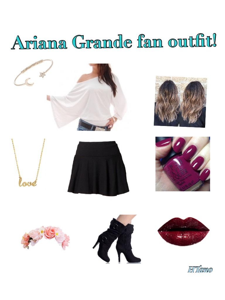 Ariana Grande fan outfit!