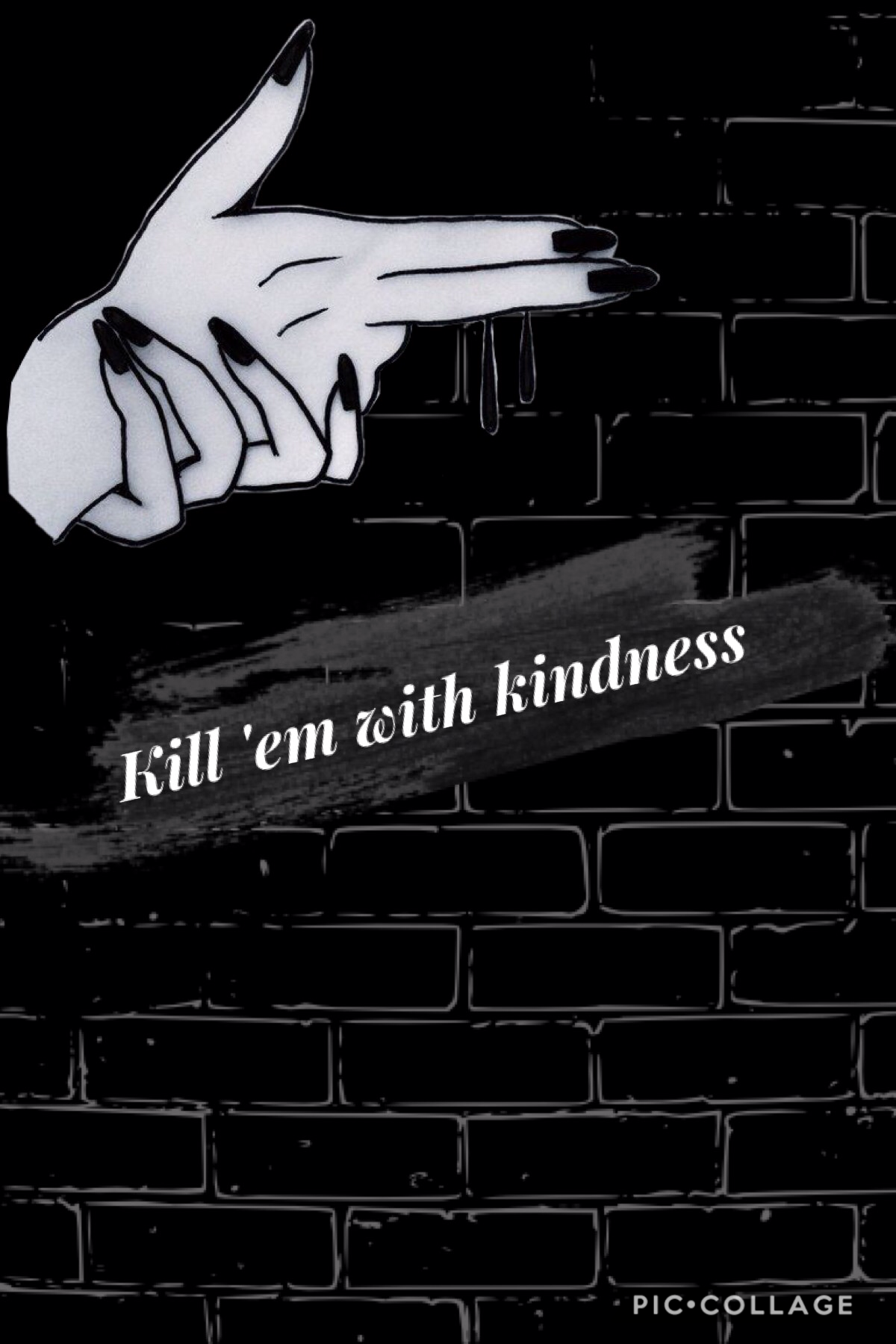Kill 'em with kindness - Selena Gomez