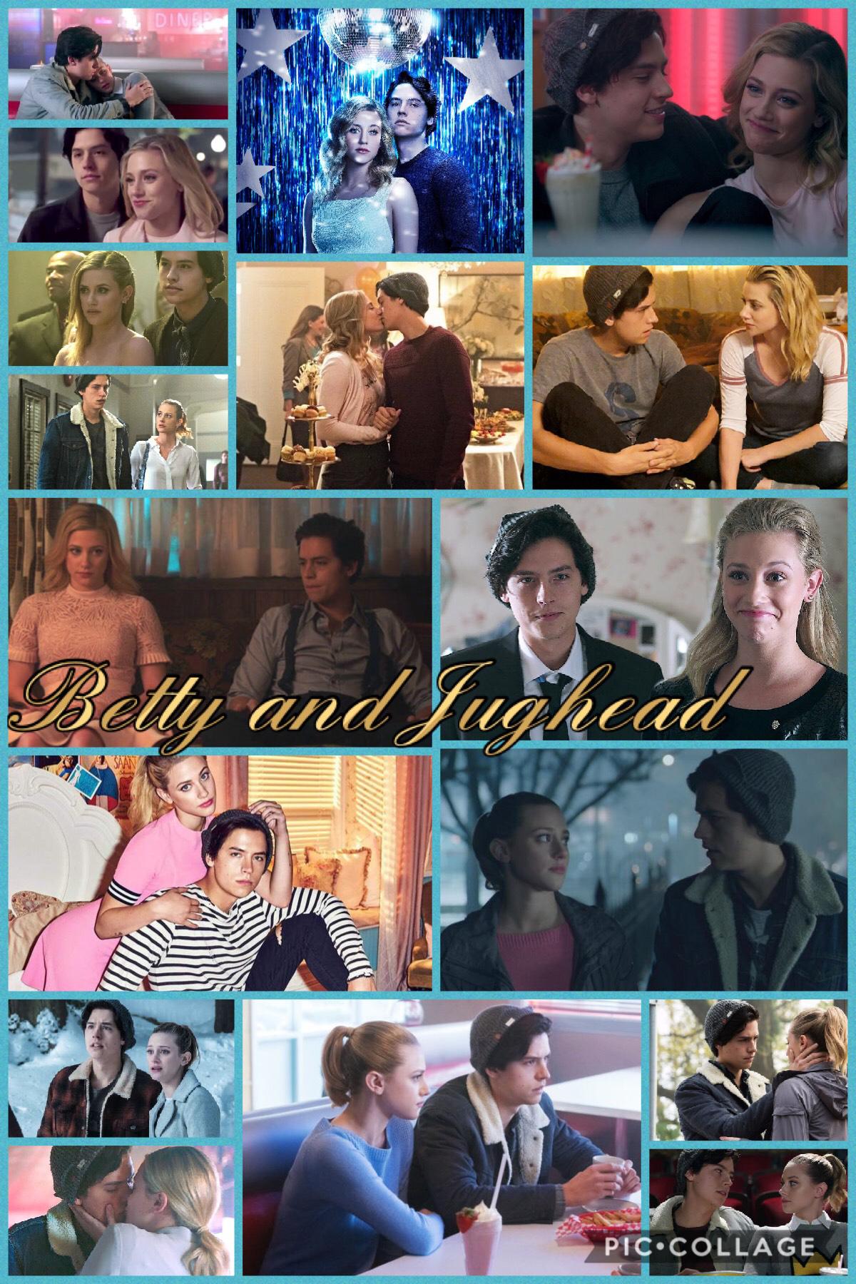 Betty and Jughead riverdale Collage 
