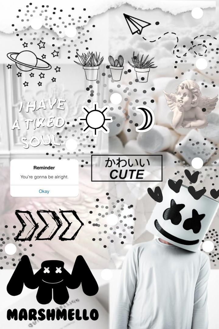 🦢🦢🦢tap🦢🦢🦢
this time, I am a fan of Marshmello!
like this collage if you like DJ music!!!