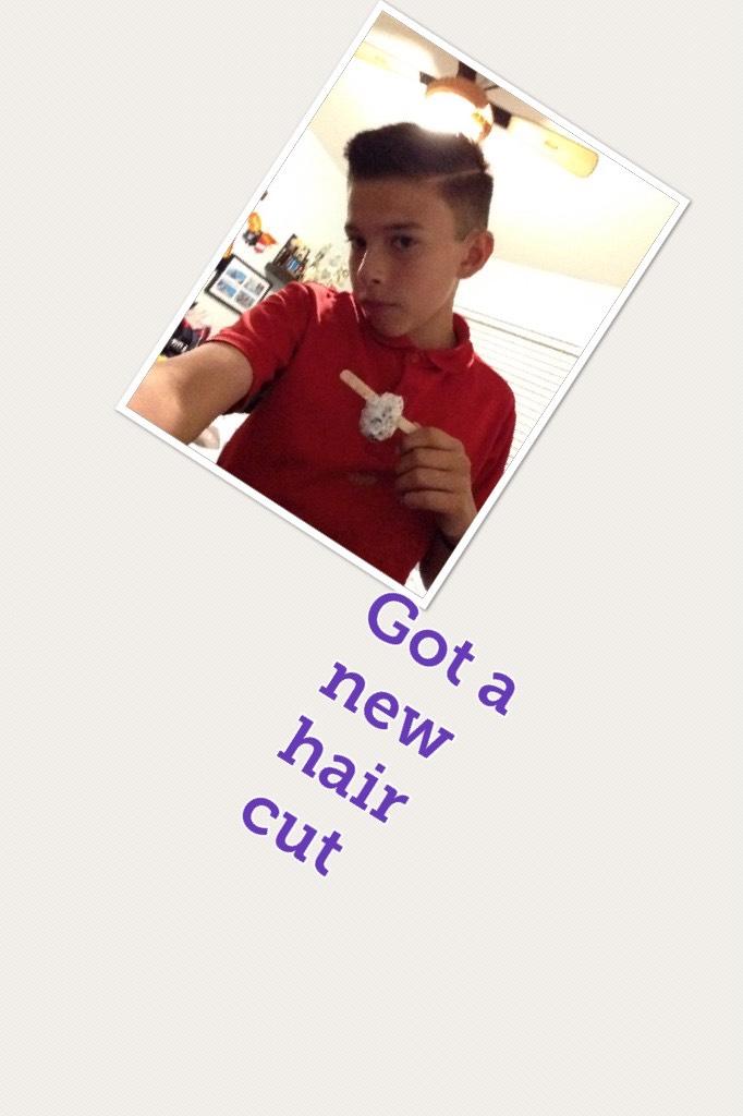 Got a new hair cut