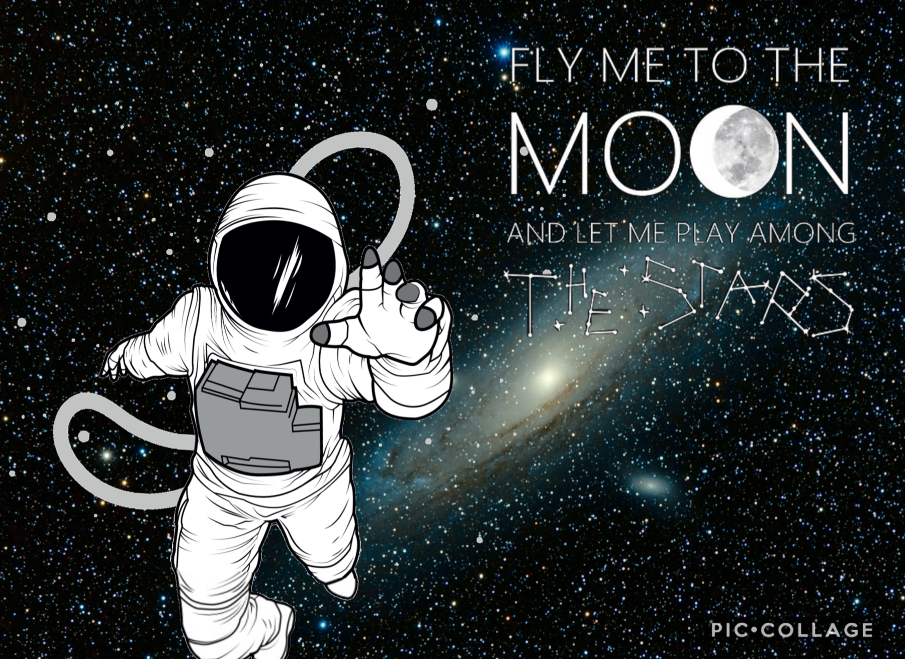 Fly me to the moon 🌚 
