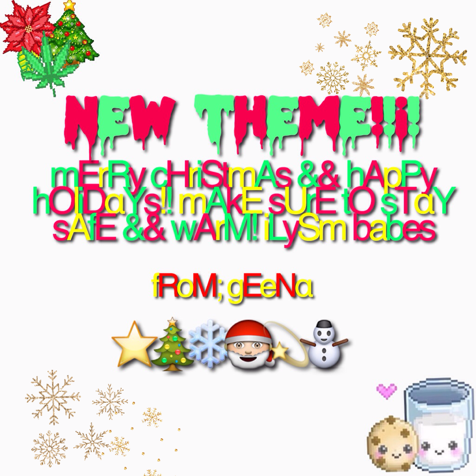 NeW tHeMe!1!1! gEt ExCiTeD!!! I'Ll bE AcTiVe AgAin!