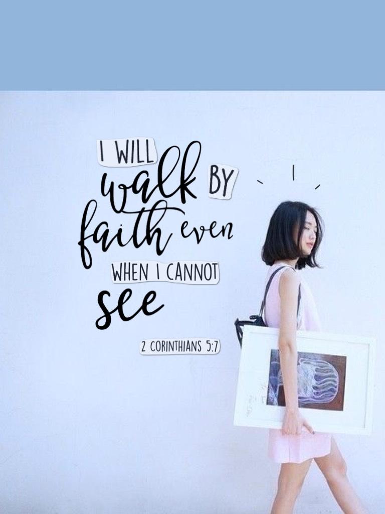 God is always with you, so trust in Him! 💕 QOTD: What Bible verse should I do next? I will take requests! xoxo Pie