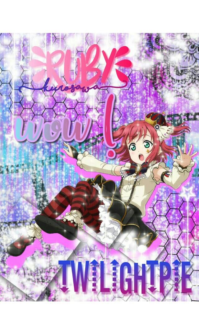 Ruby looks so cute in this set so here you go New Ruby Edit!