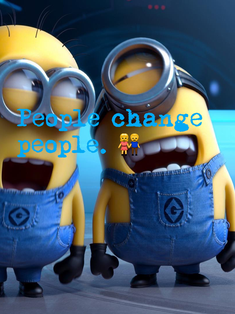 People change people. 👫
