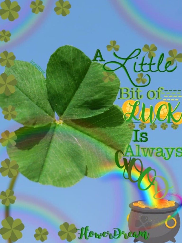 This is for the St.Patricks Day PicCollage contest this version is very blurry but please look at the one in my remixes and like it. If you did Thank you so much! 😊