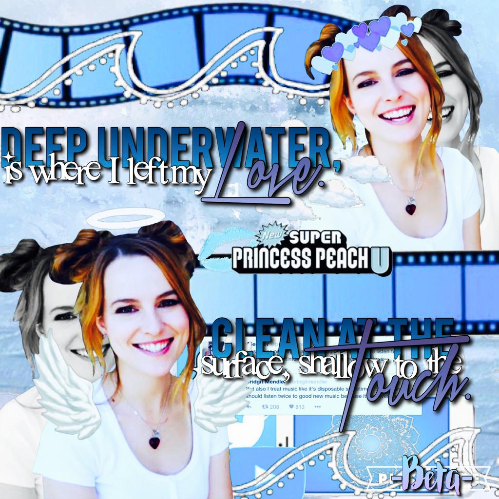 💖 Can this please be featured? I really want Bridgit Mendler to see this because I love "Atlantis". 💖