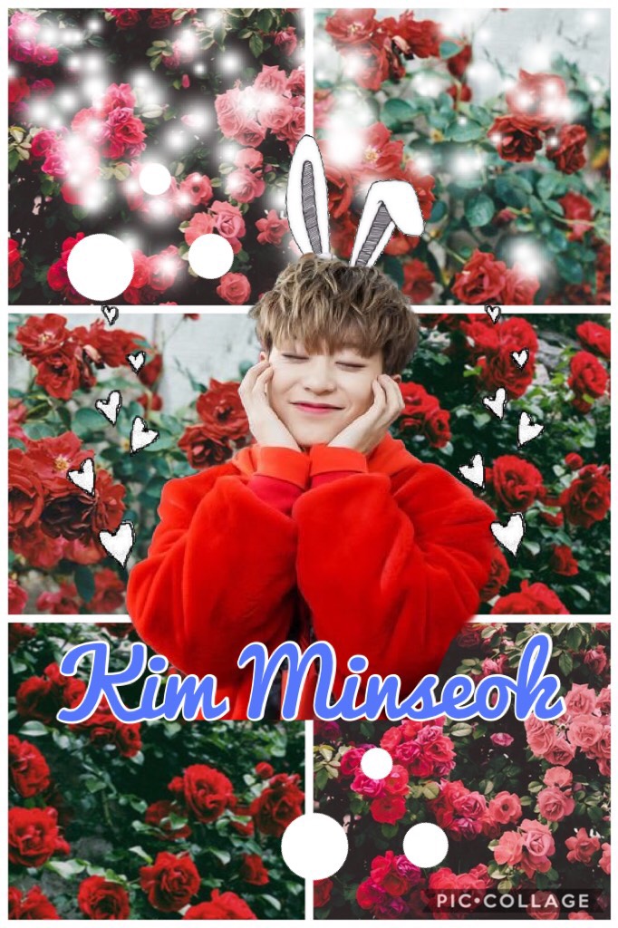 •Whoop Whoop•
Lol this was a Collage I made for my background and I’m actually satisfied with it:) OMG MINSEOK IS AN ACTUAL BUNNY GAAAAH HES TOO CUTE