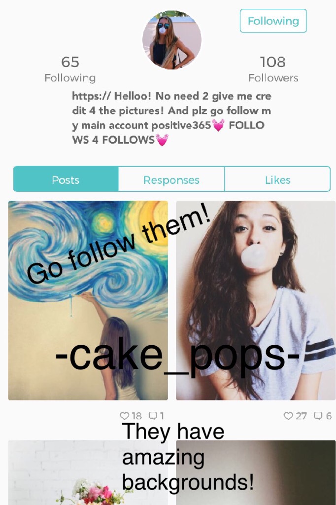 🌁Tap🌉
@-cake_pops-
Go spam them with likes! 