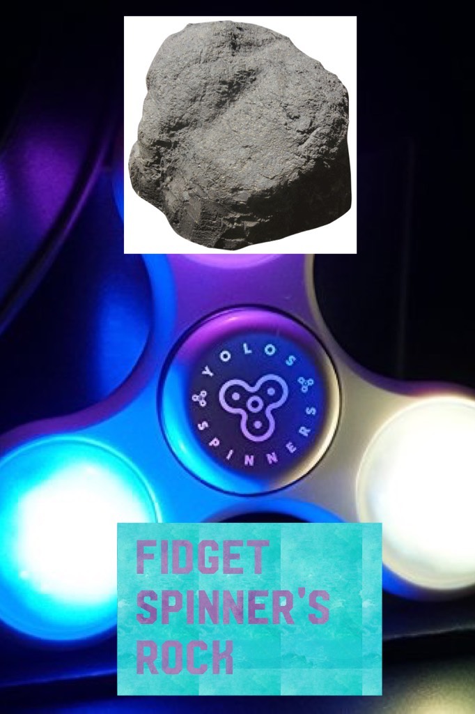 Fidget spinner's rock