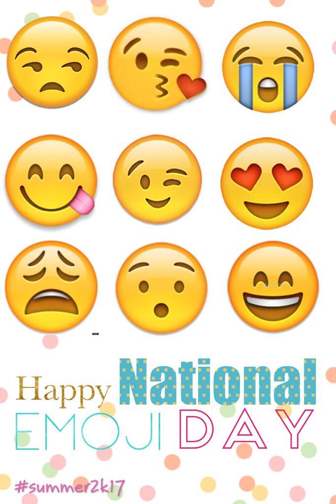 Happy national emoji day!