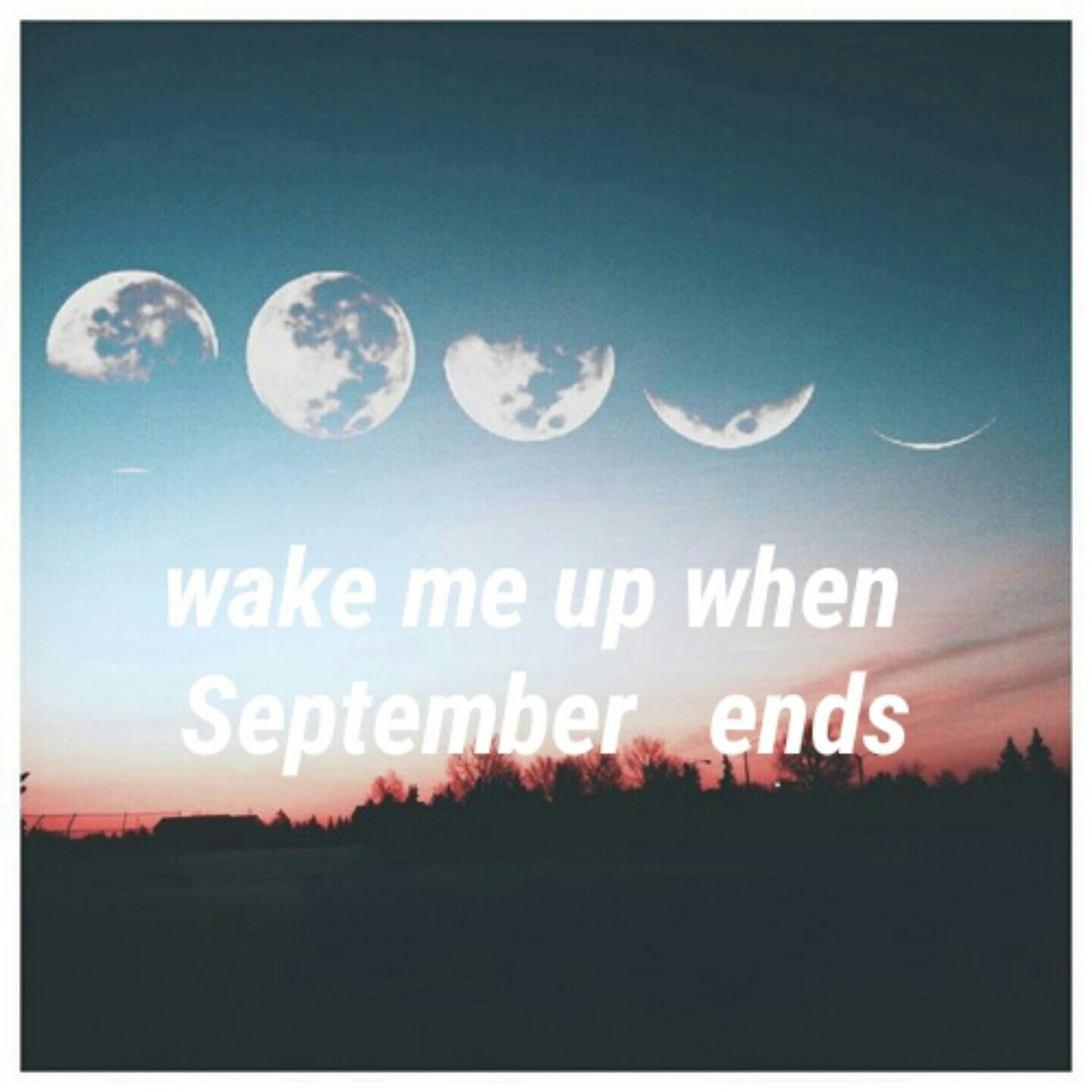 Wake Me Up When September Ends - Greenday.......ALSO HAPPY 2017