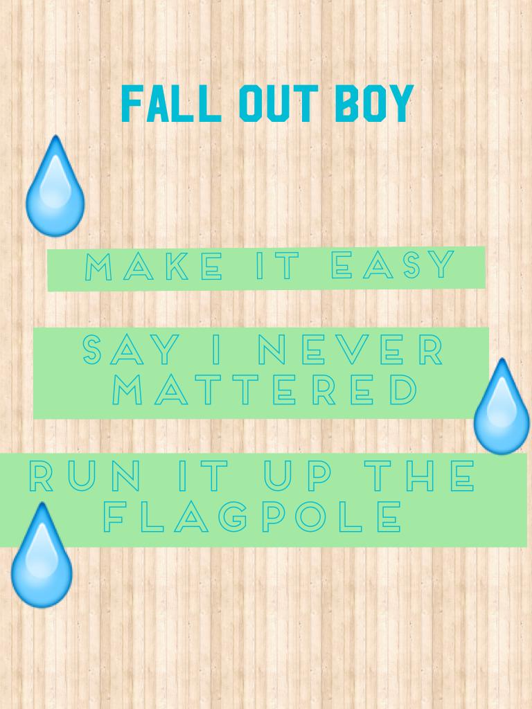 FALL OUT BOY