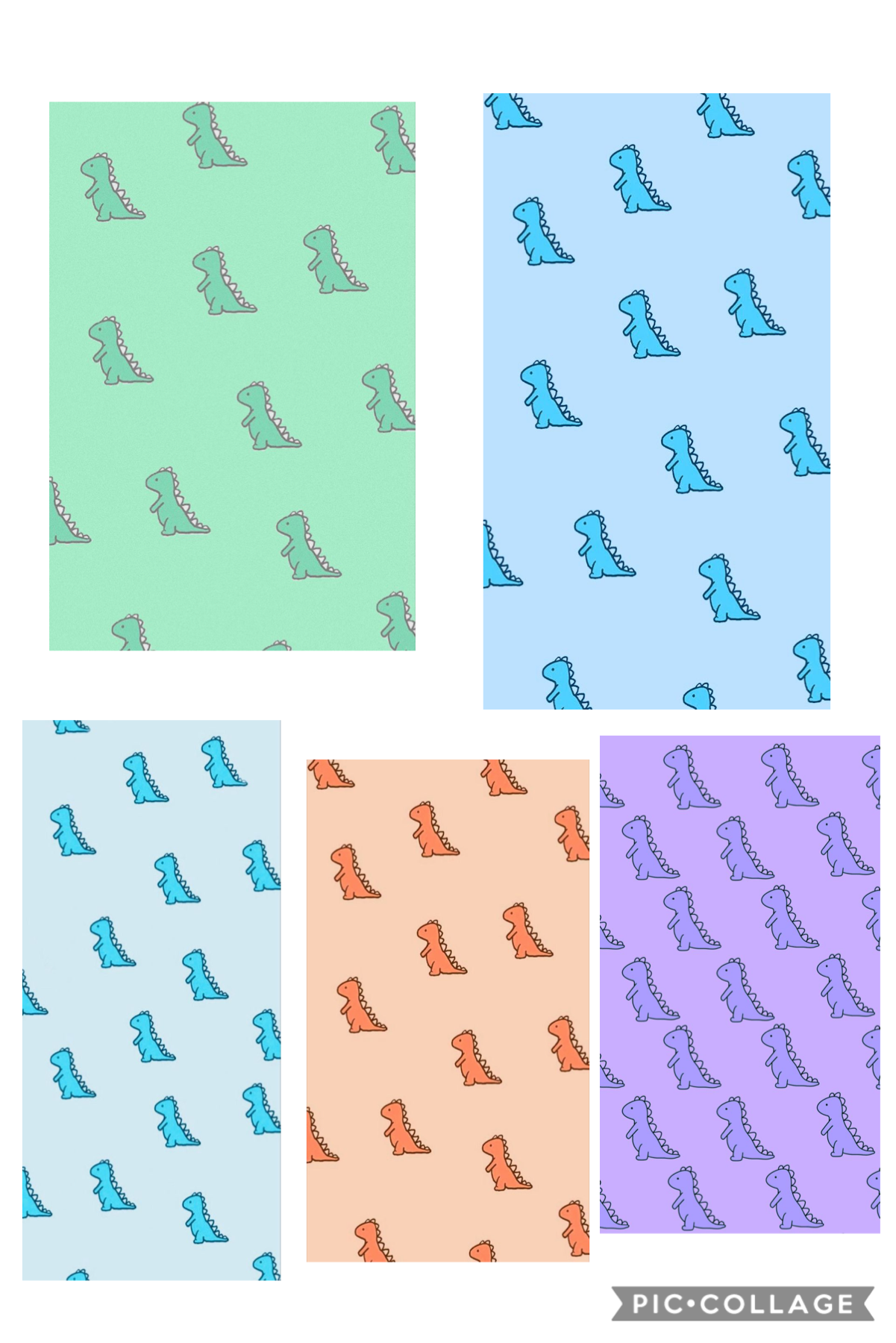 Some cute dinosaur backgrounds crop and save