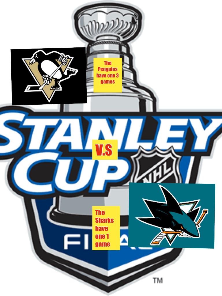 Nhl, Stanley cup final penguins=3.     Sharks=1