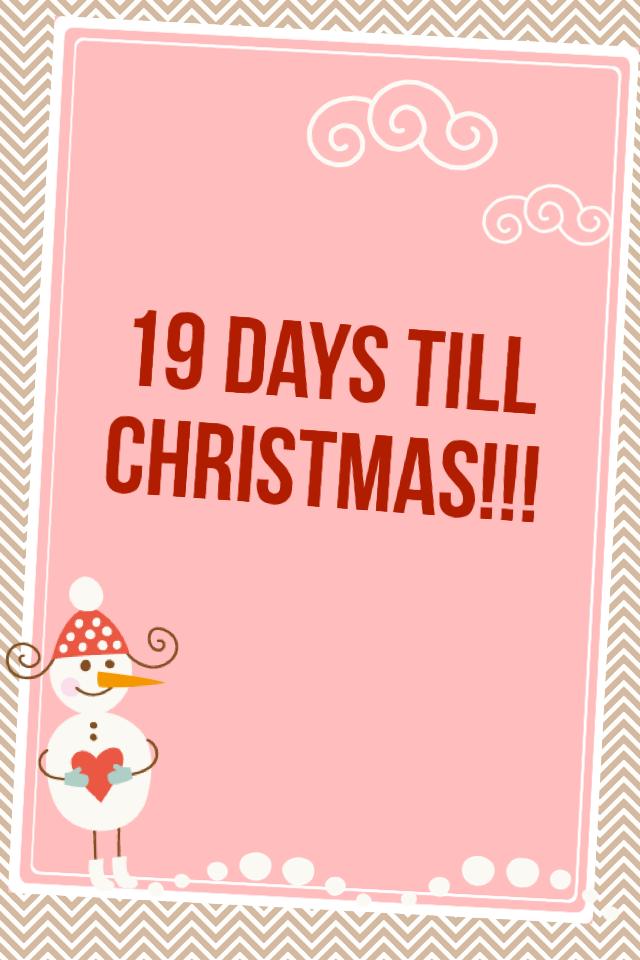 24 days till CHRISTMAS!!!
Don't forget to follow!!!