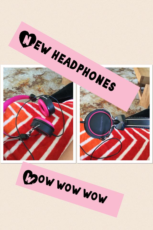 New headphones 