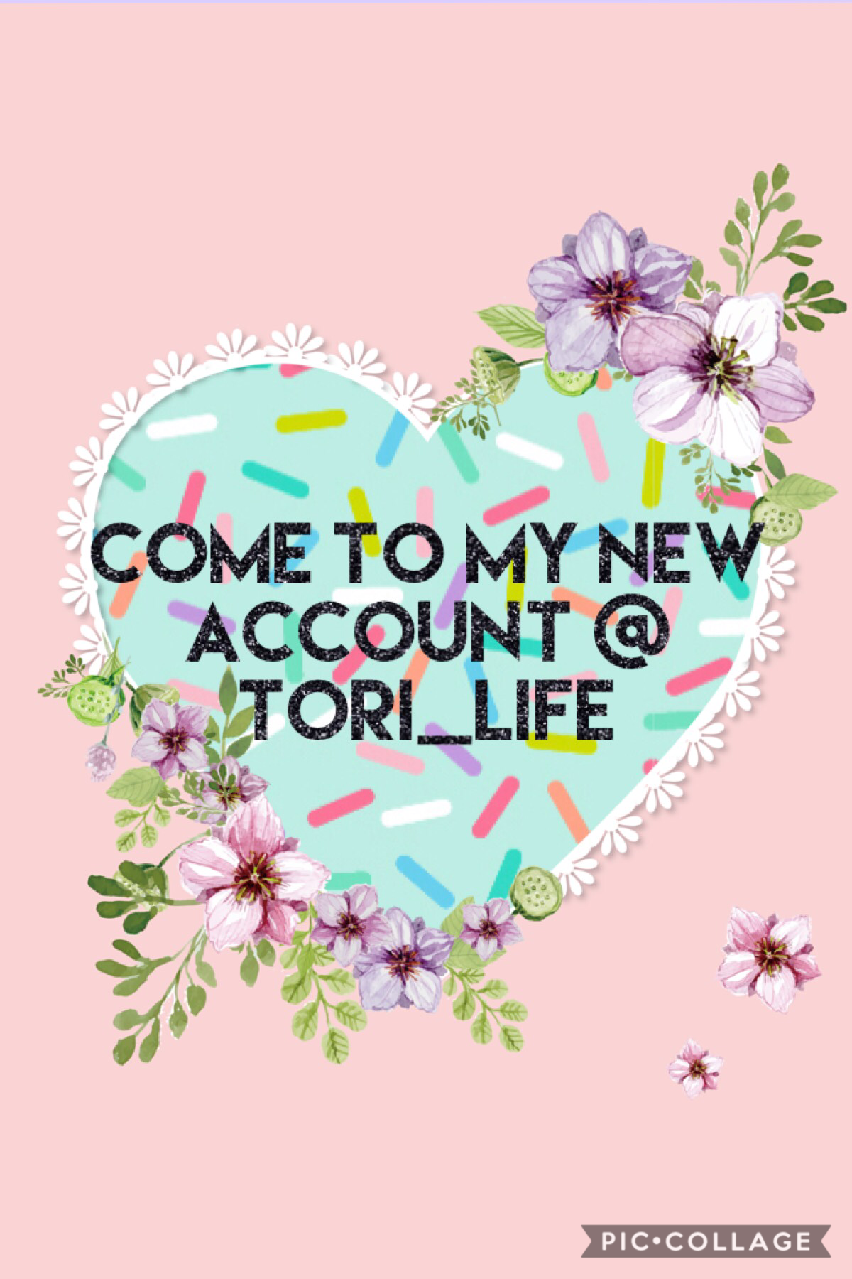 TAPPP VERY IMPORTANT

I’m opening a new channel called Tori_Life...... I’m not deleting this account I’m just not going to use it! Please go and follow me there not here
