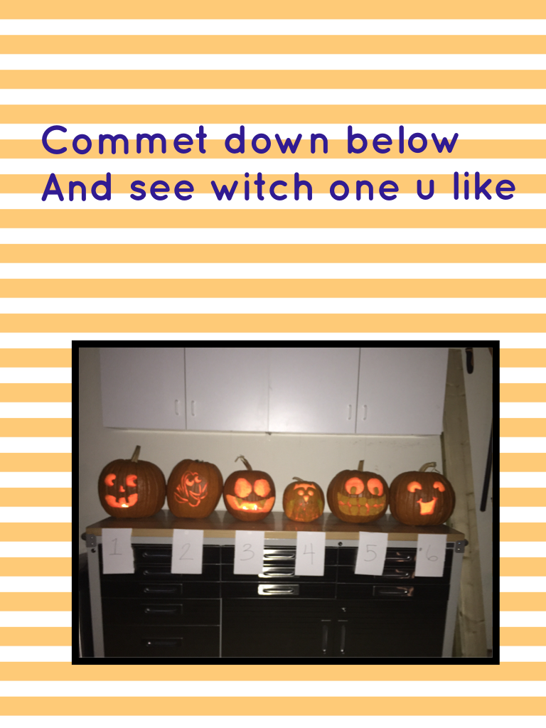 Commet down below 
And see witch one u like