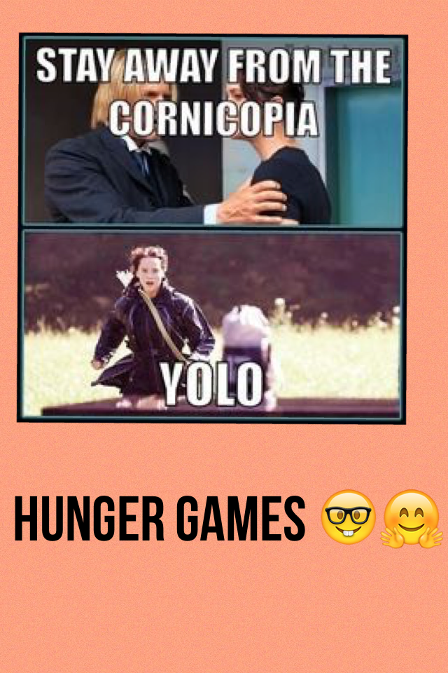 Hunger games 🤓🤗
I love it
