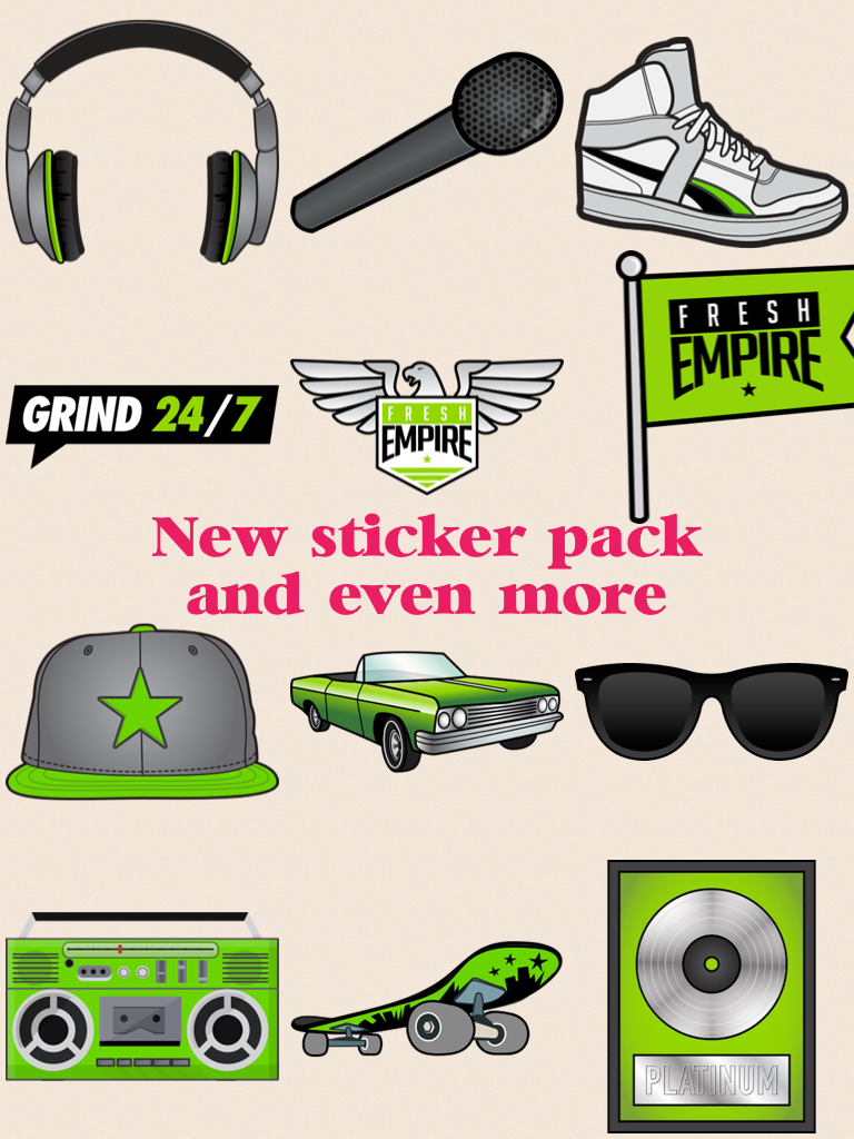 New sticker pack and even more 