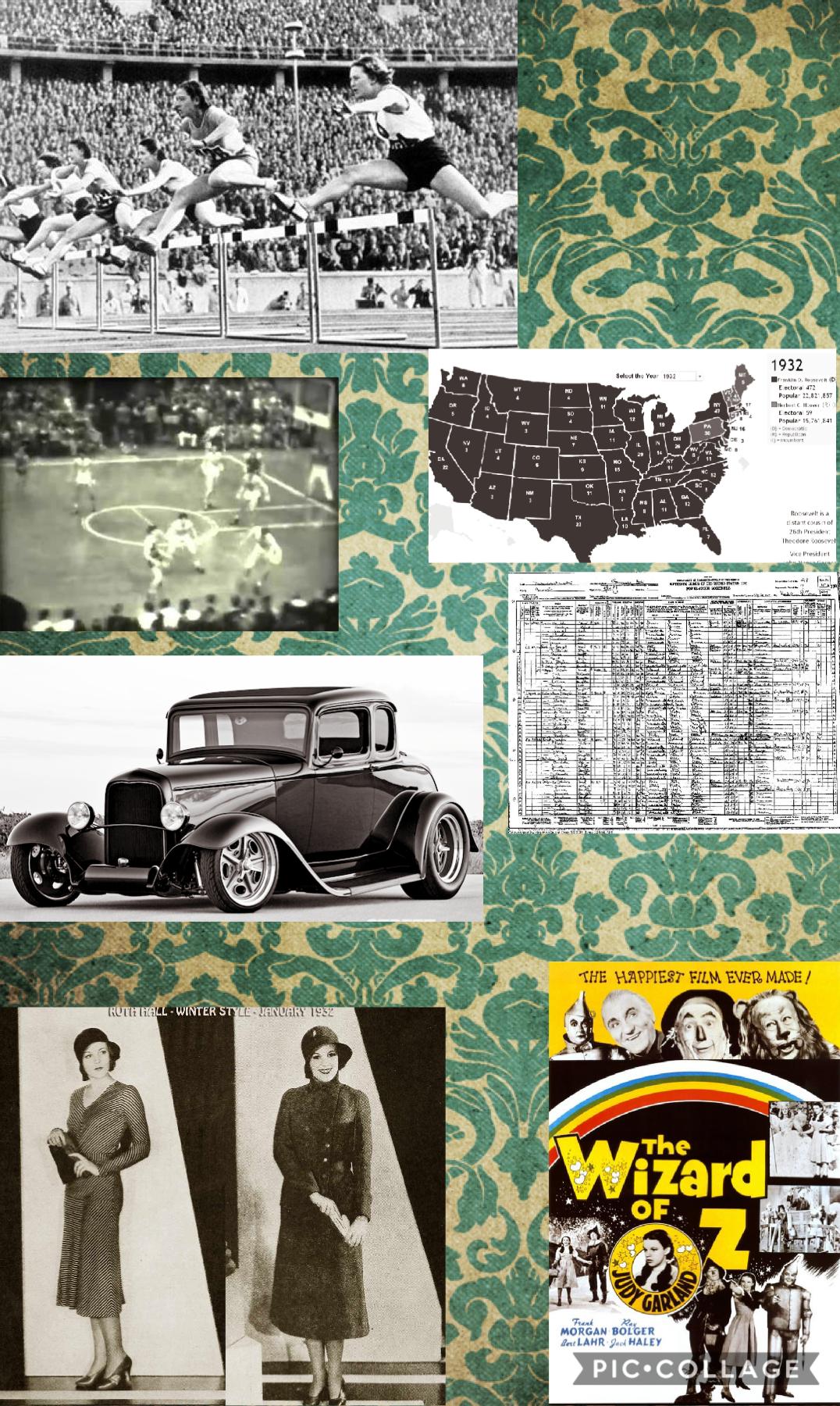 Tap
Hey guys this is my 1930s Collage If you haven’t seen my 1920s Collage make sure to check it out