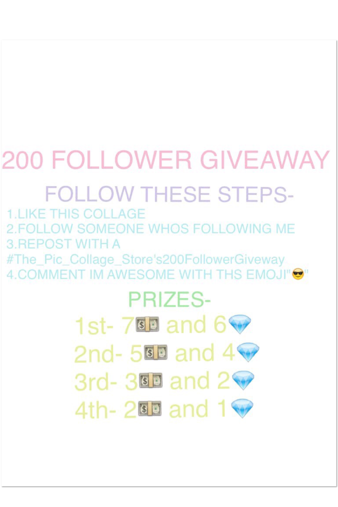 #The_PicCollage_Store200giveaway