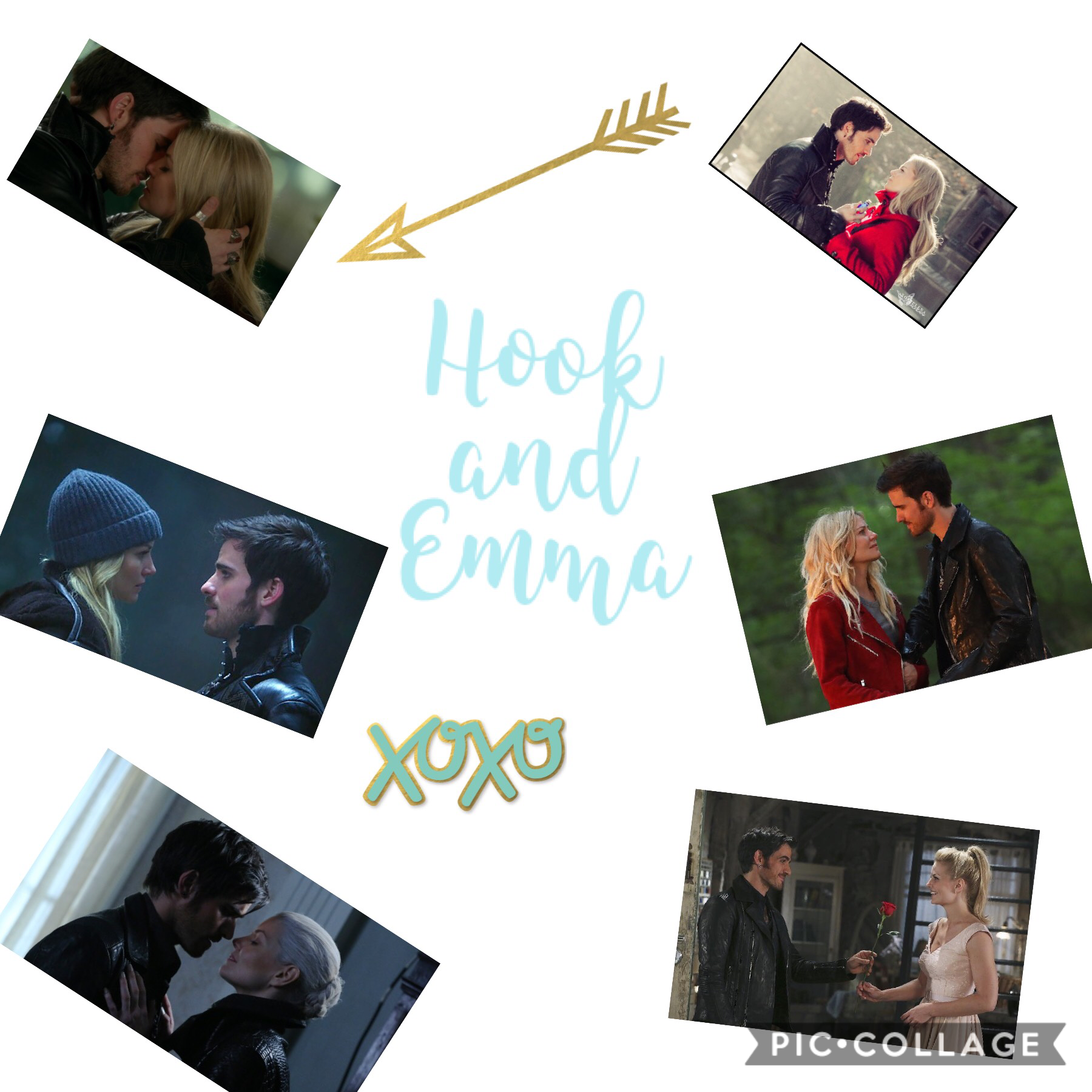 Hook and Emma 🥀💀