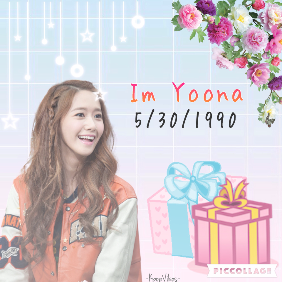 Welp, another late b-day post. (Sigh) Anyways, happy birthday Yoona!! 💝