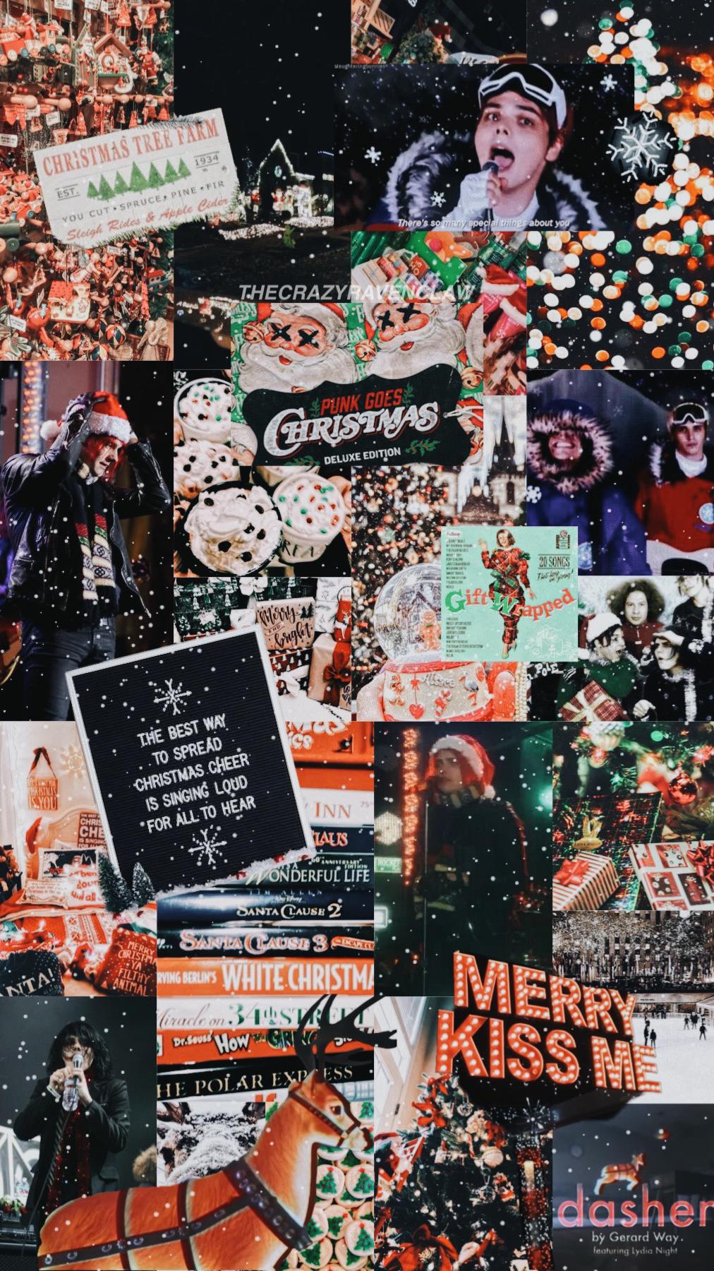 my current favorite thing + the most wonderful time of the year = ..??
EVERY SNOWFLAKE’S DIFFERENT JUST LIKE YOU-
yes i made an mcr christmas collage what about it
yes this is my wallpaper whAT ABOUT IT
comments🎅🏻