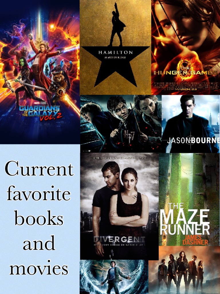 My current favorite books and movies!